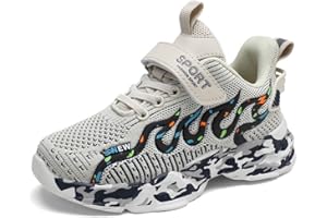 Xinghuanhua Chaussures de Basket-Ball pour garçons Baskets pour Hommes Chaussures de Basket-Ball doublées Chaussures de Sport Haut de Gamme pour Enfants Unisexes