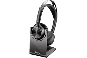 POLY Mikrocasque Voyager Focus 2 USB-C-C-adapter USB-C/A laddare bas