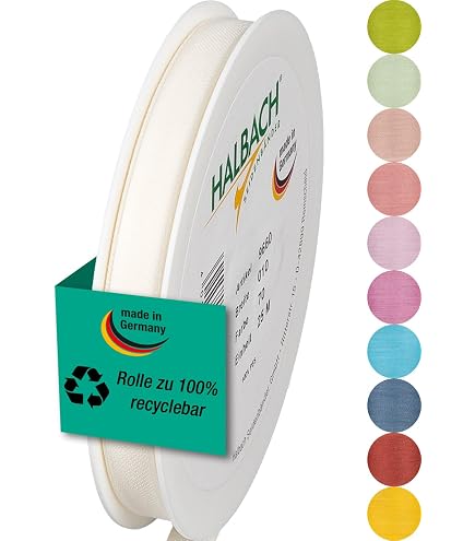 Furlanis Doppelsatinband Pistaziengrün | 6 Mm X 25 M | Italienische Qualität | Für Geschenke & Deko