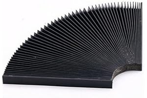 EPHEYFIF CNC-Werkzeugmaschine Faltbare Akkordeon Abdeckung Schild Guard drei-proof Tuch (150mm)
