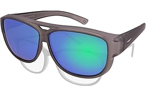 ActiveSol El Pavana, powlekane okulary przeciwsłoneczne, dla osób noszących okulary, ochrona UV400, polaryzacyjne