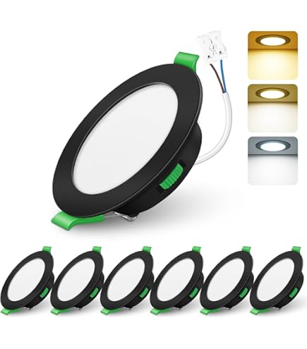 Oukeeto Luz Empotrable Led De 6 Pulgadas 3000 K 4000 K 5000 | Envío gratis