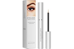 HOUSN Eyelash Growth Serum, Eyebrow Enhancer, Vegan Eyelash Booster, for Fast Growth Lengthen and Strengthen Eyelashes, Achieve Longer, Thicker,Healthier Lashes(3ml)