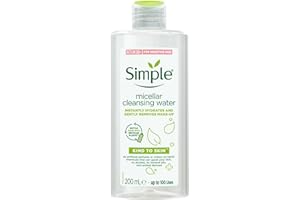 Simple Gesichtswasser, für den täglichen Gebrauch Reinigendes Mizellenwasser Besonders sanfte reinigung, 200 ml (1er Pack)