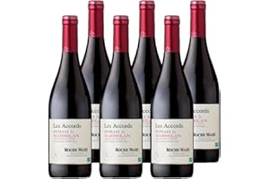Les Accords de Roche Mazet - Syrah Marselan - IGP Pays d'Oc - Vino Tinto - Terra Vitis - 6 botellas x 75 cl