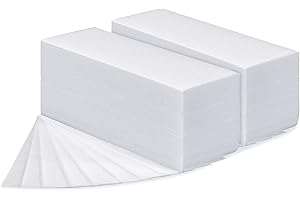 Whaline 200 Pieces Non-Woven Wax Strip, Hair Removal Wax Strips Body and Facial Wax Muslin for Arms, Legs, Underarm Hair, Eyebrow, Bikini of Women and Men (Large)