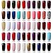 Elite99 Gelpolish Soak Off UV LED Gel Nail Polish Lacquer 15ml Clear White (1357)