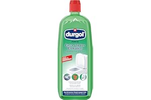 ‎DURGOL durgol Forte extra starker Entkalker für Urinstein & Kalk (1000ml) - Urinsteinentferner & Kalkentferner für WC, Dusche, Spülkasten - Spezial Profi Kalkreiniger flüssig - Kalkstein Reiniger Toilette