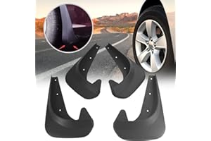 MIFY 4pcs Auto-Rad-Styling-Zubehör, Spritzschutzbleche, Auto-Kotflügel-Schutzbleche, Universal-Auto-Schmutzfänger, Spritzschutz-Set-Kit, 180 * 250 mm