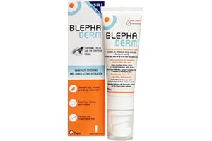 THEA PHARMA BLEPHADERM 5-in-1 Eyelid & Eye Contour Cream - Soothes, Repairs, Moisturises, Protects & Reduces appearance of Puffiness for Sensitive, Dry, Irritated Skin 40ml