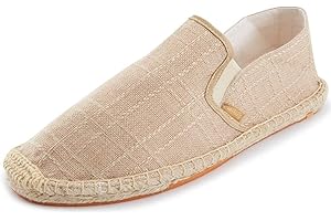 Alexis Leroy Men's Slip on Casual Flat Espadrilles