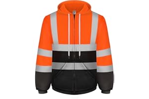 Graunton Hi Vis Hoodie, Hi Vis Hoodie, Hi Visible Hoodie, Hi Vis Hoodie für Herren