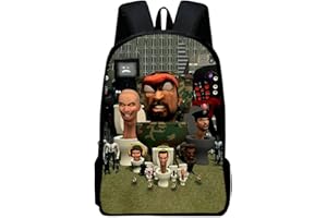 Didabon 35cm Skibidi Toilet Wiki Travel Backpack Cover Waterproof Oxford Cloth Travel Bag Adjustable Shoulder Strap for School