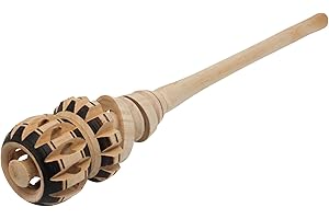 TUMIA LAC Molinillo - 33cm - Batidor mexicano de chocolate caliente, atole y champurrado