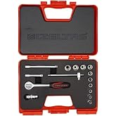 İzeltaş 1/4''Altı K&ouml;şe Lokma Anahtar Takımı (15 Par&ccedil;a)