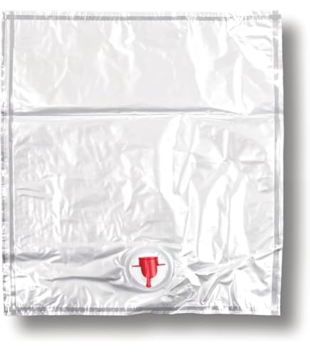 DeTec Bag In Box Saftkarton 3 Liter - 5 Stück Set Mit Saftbeutel