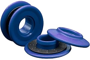 Linxor - Lot d'oeillets à Clipser pour bâche à Bulles ou Autres Types de bâches - Plusieurs Lots et Coloris Disponibles