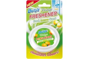 Duzzit 6 x Fridge Freshener Fresh Lemon Scented Fridge Deodoriser removed odours balls