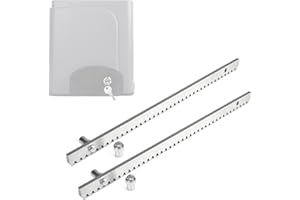 CO-Z 200W Motor para Puerta Corredera Capacidad 600KG Abridor de Puerta Corredera con 4m Cremallera de Acero y 2 Controles Remotos (Cremallera)