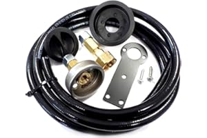 DN Autogas Parts Kit di ricarica per bombola del gas europeo GPL, 21,8 mm, con valvola di non ritorno e staffa DISH