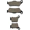 SOMMET Front + Rear Brake Pads for KTM EXC SX 125 Six Days XC SX 150 200 EXC-F XC-W XC-F XCF-W EXC-F 250 MXC 300 SX-F 350 Upside Down Forks 400 EXC 450 Racing 500 EXC 525 530 MXC 300 SXC 625 LT181-368