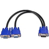 PrimeX Plus PX-1170 VGA Y Kablo, 2x VGA &Ccedil;oklayıcı