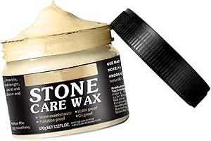 GENÉRICO Cera per marmo,Trattamento Restauratore E Lucidante Per Pietra - Restauratore Di Lucidatura Per Mattonelle Rimozione Macchie Domestiche Per Parete Pavimenti Cucina Casa Mobili Ornamenti