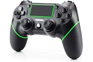 Hbaid Wireless Controller für PS-4, Gamepad-Controller mit doppelter Vibration für PS-4/Slim/Pro, kompatibel mit PS-4-Konsolen
