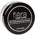 Fièra HD Matte Finishing Powder - Perfect Final Touch, Absorbs Excess Oil, Smooth & Velvety Matte Finish - Blurs Imperfections, Long-Lasting Full Coverage for Flawless Skin