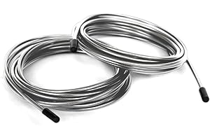 BRANK SPORTS Cavi di Ricambio per Corda per Saltare - Lunghezza 3m - Corde Saltare per Adulti, Uomini, Donne e Bambini - Corda Velocità Boxe, Palestra e Fitness - Compatibile Corda Saltare Ponderata