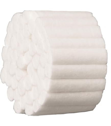 100 Rolls Dental Cotton Rolls, 1 Inch Nose Plugs For Kids Or Adults, Extra Absorbent Blood Coagulation Cotton Rolls(100 Pcs - View #5