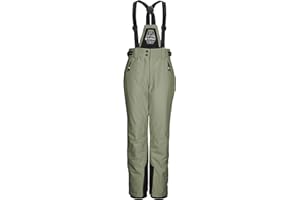 Killtec Mädchen Skihose/Funktionshose mit abnehmbarem Latz, Kantenschutz und Schneefang Ksw 213 Grls Ski Pnts