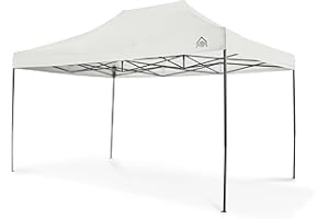 All Seasons Gazebos 3x4.5m Totalmente Impermeable Pop up Gazebo - Blanco