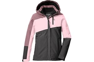 Killtec Mädchen Kow 218 Grls Jckt Funktionsjacke/Outdoorjacke mit Kapuze und Schneefang
