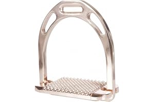 HKM SPORTS EQUIPMENT Steigbügel -Space-, per Paar, Rosegold, 12