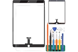 SRJTEK Sostituzione dello Schermo per iPad PRO 10.5 A1701 / 1709 Touch Screen Digitizer Kit di Montaggio in Vetro (Non Schermo LCD) (Nero)