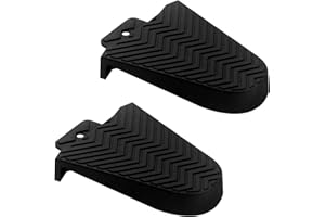 JUGCUT 1 Pair Cleats Cover for Cycling Shoes Compatible with Shimano SPD SL Bike Pedals, Rubber Cleat Anti-Skid Protective Cover, Riding Shoes Part, Bicycle Accessories, Unisex