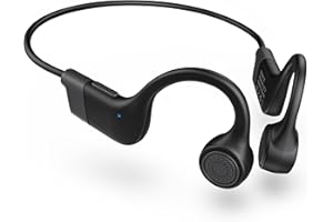 HANMER Bone Conduction Headphones, 2025 Upgraded Open-Ear Bluetooth Wireless Sport Headphones,Waterproof Wireless Earphones with Built-in Mic for Sports,Workout, Running, Hiking, Cycling