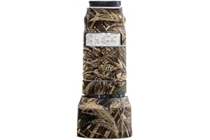 LensCoat Cover Camouflage Neoprene Camera Lens Cover Protection Compatible with Sony FE 70-200mm f/4 G OSS, Realtree Max5 (lcso702004m5)