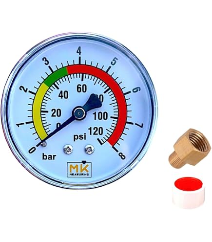 Manomètre Inoxydable Sensotec 0-10 Bar Glycérine Cadran 100mm MEX5-D31.B22 - Précision Professionnelle