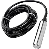 FTVOGUE DC 24V 4-20mA Liquid Water Level Sensor Transmitter to Detect Depth Range 0 to 5 meters