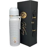 Galatasaray 650ml Lisanslı &Ccedil;ift Katlı Paslanmaz &Ccedil;elik Termos 8 Saat Sıcak Soğuk Kutulu (Beyaz)