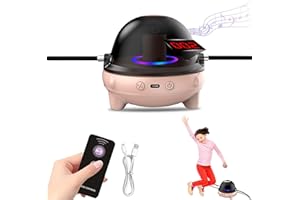 EPROICKS Machine de Corde à Sauter Automatique, Corde à Sauter Numerique Bluetooth avec Lumière Réglable 1-10 Niveau de Vitesse avec Télécommande Machine à Sauter Compteur