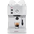 Gastroback Espresso Plus Coffee machine Professional Ulka Pump With 15 Bar Pressure, SILVER 42606