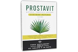 BALANCE FEEL YOUR SELF PROSTAVIT® - SERENOA REPENS 500MG | Saw Palmetto | Integratore Prostata | 8 ingredienti attivi con Zucca, Ortica, Pygeum Africanum, Cranberry, Reishi | 60 Compresse