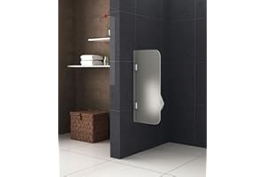 GLASDEALS Glas Urinaltrennwand GRADO-FROST