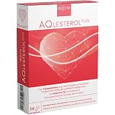 AORA AQlesterol Plus - With Added Plant Sterols | Naturally Reduces Cholesterol 30 Capsules | Decreases LDL &amp; Triglycerides |