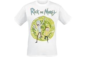 Rick and Morty Portal - Camiseta para hombre, color blanco