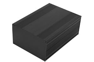 AXPPIN Boîtier d'instrument de Carte de Circuit imprimé-amplificateur en Aluminium Samfox boîtier de Projet électronique boîtier de Projet électronique