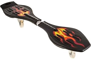 Curvaso Street Surfing Waveboard Light Up LED Wheels Skateboard Youth Caster Board